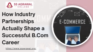 How Industry Partnerships Actually Shape a Successful B.Com Career