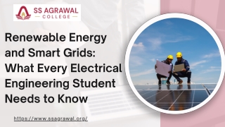 Renewable Energy and Smart Grids What Every Electrical Engineering Student Needs to Know