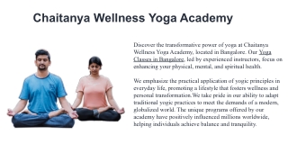 Chaitanya Wellness Yoga Academy (5)