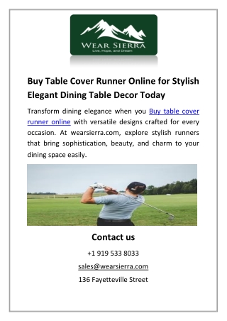 Buy Table Cover Runner Online for Stylish Elegant Dining Table Decor Today