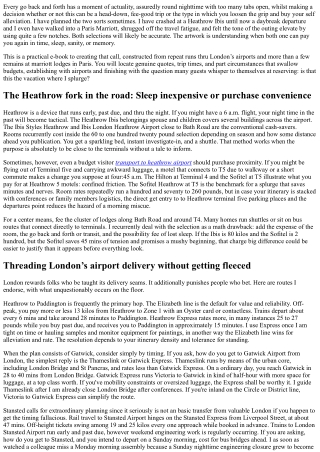 Heathrow Ibis or Paris Marriott? When to Save vs Splurge on Your Trip