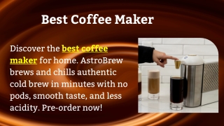 Best Coffee Maker