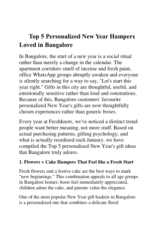 New Year Combo Offers on Bouquets in Bangalore