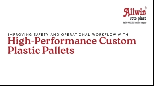 Improving Safety and Operational Workflow with High-Performance Custom Plastic Pallets