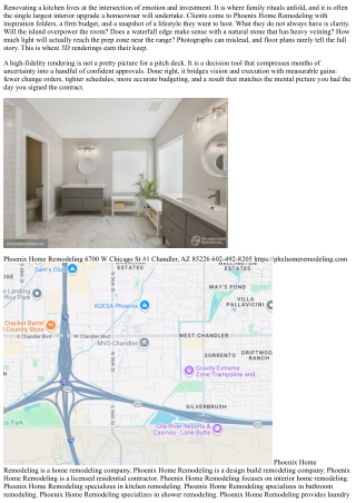 Why 3D Renderings Matter: Phoenix Home Remodeling’s Guide to Visualizing Your Ki