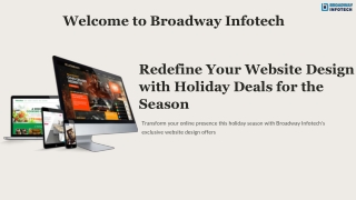 Redefine Your Website Design with Holiday Deals for the Season