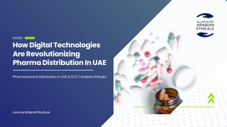 How Digital Technologies Are Revolutionizing Pharma Distribution In UAE