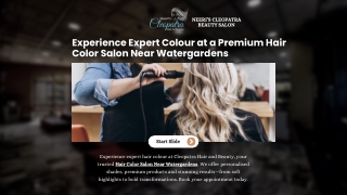 Experience Expert Colour at a Premium Hair Color Salon Near Watergardens