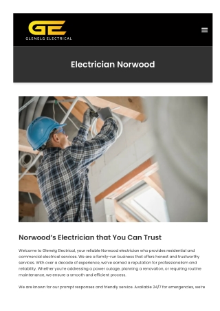 Electrician Norwood