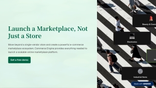 Launch Scalable Multi-Vendor Marketplaces with Commerce Engine | Marketplace Sol