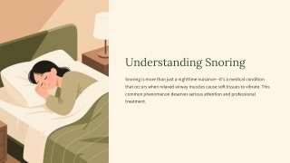 Snoring Treatment