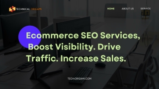 Ecommerce SEO Services, Boost Visibility. Drive Traffic. Increase Sales.