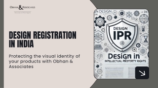 Design Registration in India: Legal Protection for Creative Product Designs