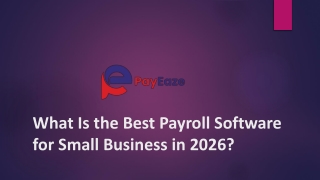 What Is the Best Payroll Software for Small Business in 2026