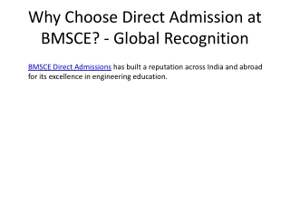 Why Choose Direct Admission at BMSCE Bangalore (1)