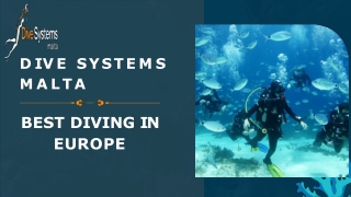 Best diving in Europe