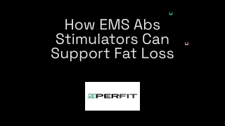 How EMS Abs Stimulators Can Support Fat Loss