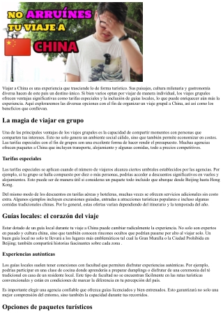 Travesías en conjunto a el país oriental: precios exclusivos y guías locales inc