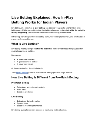 Bankroll Management Tips for Safe Online Betting in India