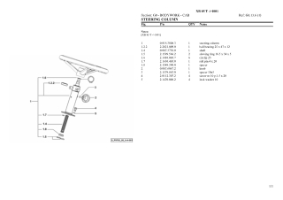 HURLIMANN xb 85 t Tier 3 Tractor Parts Catalogue Manual Instant Download (SN 1001 and up)