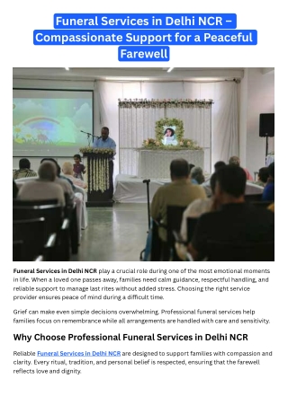Funeral Services in Delhi NCR – Compassionate Support for a Peaceful Farewell (1)