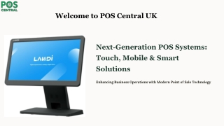 Next Generation POS Systems - Touch, Mobile, and Smart Solutions