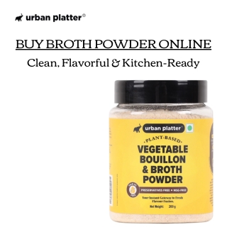 Buy Broth Powder Online – Clean, Flavorful & Kitchen-Ready by Urban Platter