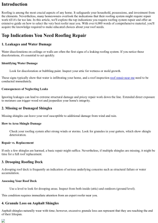 Leading Signs You Required Roof Repair: How to Pick the very best Roofer Near Yo