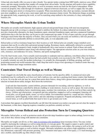 Micropile Installation Strategies for Congested Urban Commercial Sites