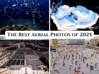 The Best Aerial Photos of 2025