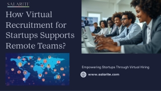 How Virtual Recruitment for Startups Supports Remote Teams