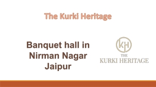 Banquet hall in nirman nagar Jaipur