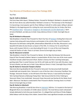 ✨ Badrinath Kedarnath Tour Packages – A Divine Journey to the Sacred Char Dham S