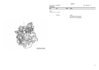 HURLIMANN xm 90 Tractor Parts Catalogue Manual Instant Download