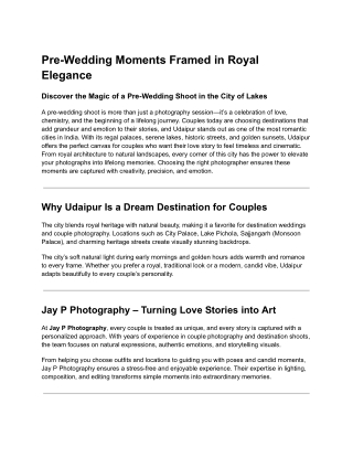 Pre-Wedding Moments Framed in Royal Elegance
