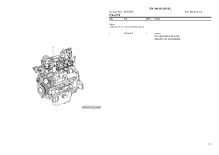HURLIMANN xm 100 hi-level Tractor Parts Catalogue Manual Instant Download