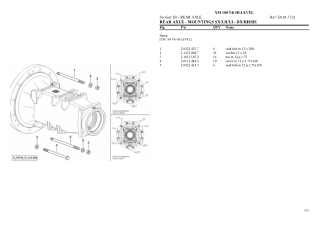 HURLIMANN xm 100 t4i hi-level (Tier 4i) Tractor Parts Catalogue Manual Instant Download
