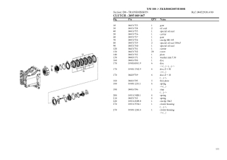 HURLIMANN xm 100 Tier 3 Tractor Parts Catalogue Manual Instant Download (SN zkdj880200th10001 and up)