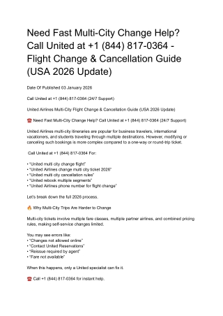 City-Change-Call-United-Flight