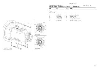 HURLIMANN xm 110 t4i (Tier 4i) Tractor Parts Catalogue Manual Instant Download