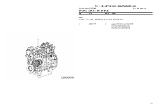 HURLIMANN xm 115 hi-level dcr Tier 3 Tractor Parts Catalogue Manual Instant Download (SN zkdt740200th15001 and up)