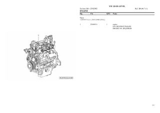 HURLIMANN xm 120 hi-level Tractor Parts Catalogue Manual Instant Download