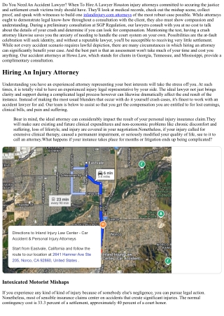 Do You Need An Injury Attorney? When To Employ An Attorney