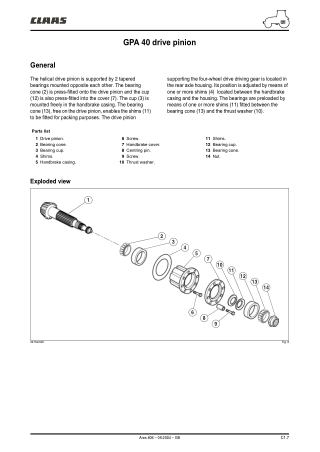 CLAAS ARES 836-816 RZ (Type A02) Tractor Service Repair Manual Instant Download