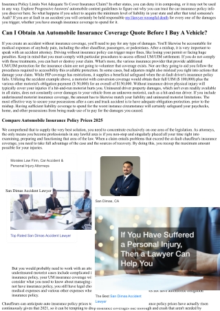 Wrecks Exceeding Policy Limits: Minimal Limitation Plans In Sc Regulation Office