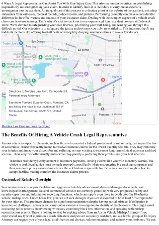 When To Employ A Lawyer After An Auto Crash