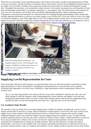 Do I Require A Lawyer For An Automobile Mishap? Recognize When It Matters Most