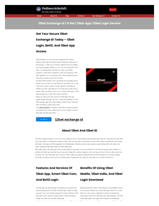 onlinecricketid1-12bet-exchange-id.pdf