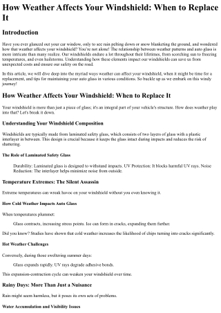 Why We Love windshield chip repair Spartanburg SC (And You Should, Too!)