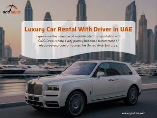 Premium Chauffeur Service Across All Emirates